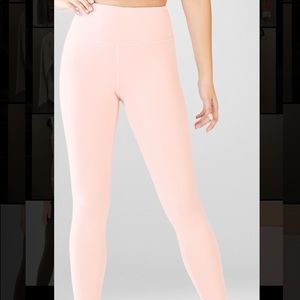 Fabletics Pink High Waisted Leggings